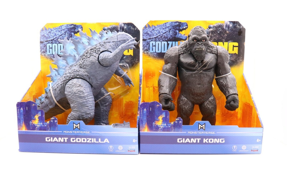 Godzilla vs Kong - Giant King Kong and Godzilla Action Figure 11