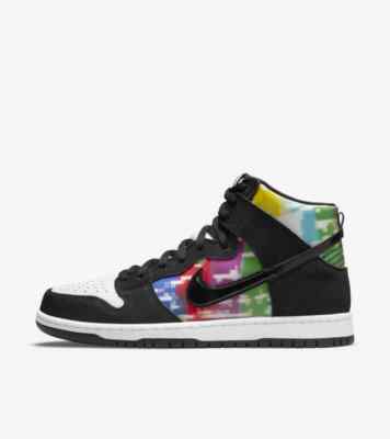 Nike SB Dunk High Pro TEST PATTERN CZ2253-100 Authentic Nike SB Dunk High Pro TEST PATTERN CZ2253-100 Authentic