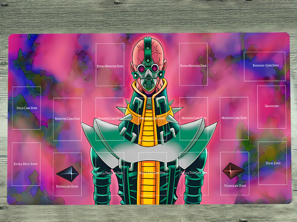 WVICM Table Playmat Jinzo TCG CCG Mouse Pad Trading Card Game Mat