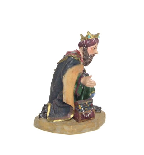 Grandeur Noel Bethlehem Nativity Set 2 1/4" Replacement Wiseman with Gifts - Picture 4 of 5