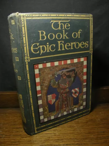 The Book of Epic Heroes - Cruse OCCULT HERO LEGEND MYTH WITCHCRAFT ROBIN HOOD