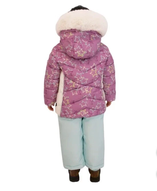 Spyder Kids' 2-piece Snowsuit Size 6 Light Blue Weather Resistant New - Image 4 of 4