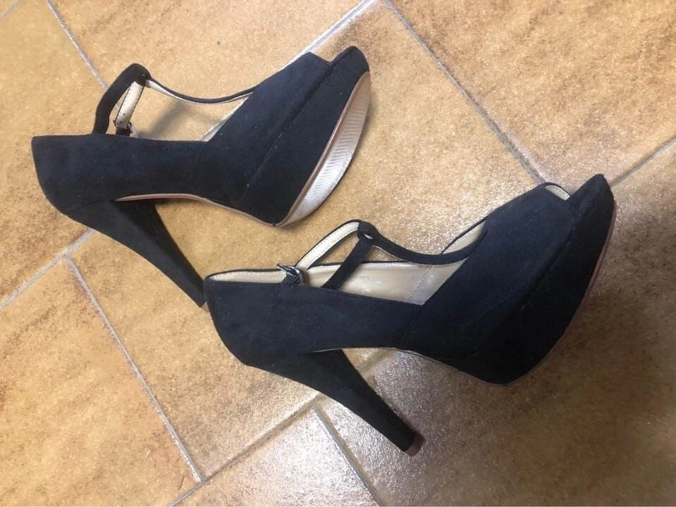 Fetish , Bondage Scarpa Donna Plateau Spuntata N.38 - Immagine 2 di 4