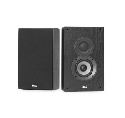 ELAC Debut 2.0 OW4.2 On-Wall Speakers, Black (Pair)