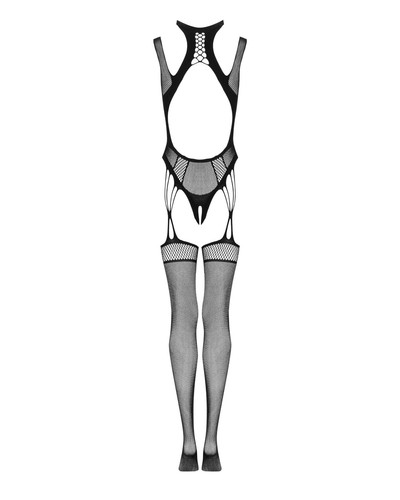 OBSESSIVE Bodystocking open 21042 schwarz S/M/L Onesize - Picture 4 of 5