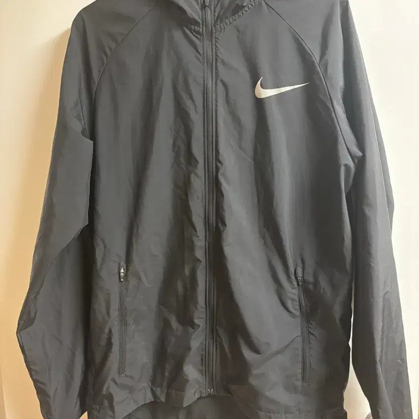 Nike Essential Windrunner Jacket, Size M, Black - image 1