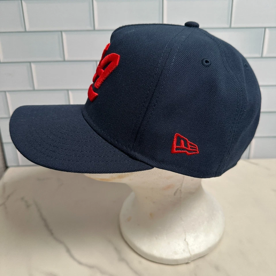 LA Los Angeles Clippers Hat Script New Era 9Fifty Logo Blue Red NBA Snapback - Image 2 of 4