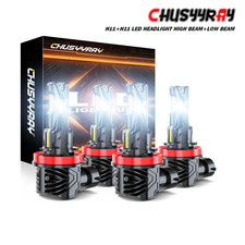FOR Nissan Sentra 2013-2025 LED Headlight High/Low Beam Bulbs Combo 4x 6500K