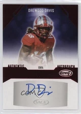 2023 Sage Aspire Red Daewood Davis #ASP-DD Auto 2s2