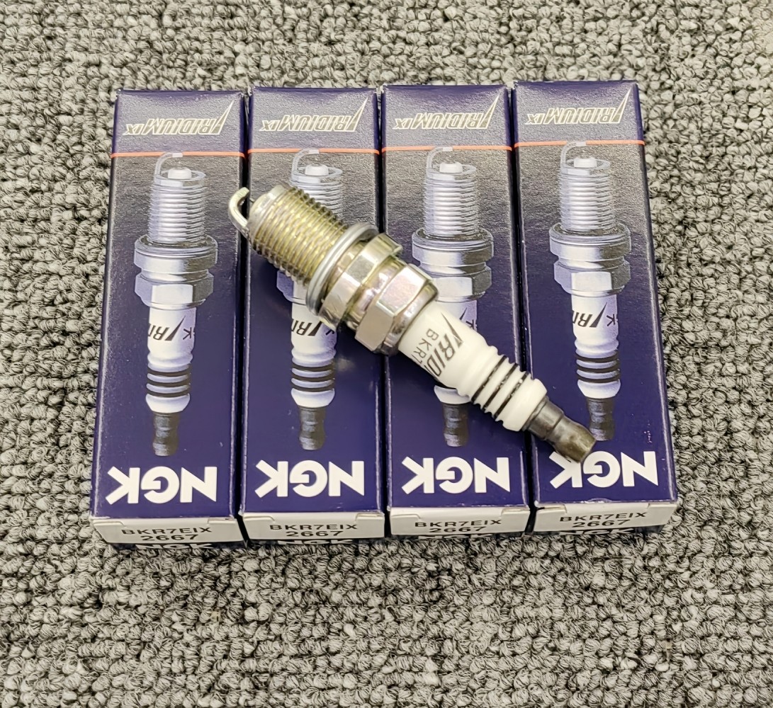 4PCS NGK 2667 BKR7EIX Iridium IX Spark Plugs for Honda Civic Audi Porsche OEM 
