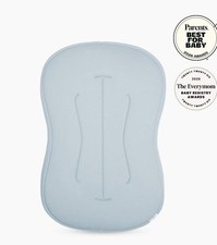 Snuggle Infant Lounger Organic Cotton Light/Blue-Gray NEW DESIGN