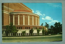 Postcard Band Shell Hall Of Music Theater Purdue University Lafayette Indiana IN