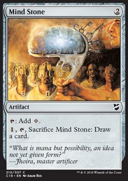 Magic/MTG Mind Stone C18-210 Common Englisch Good