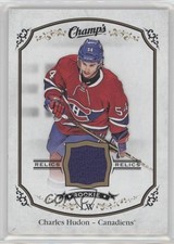 2015-16 Upper Deck Champ's Rookie Jerseys Charles Hudon #J-HU 2r7