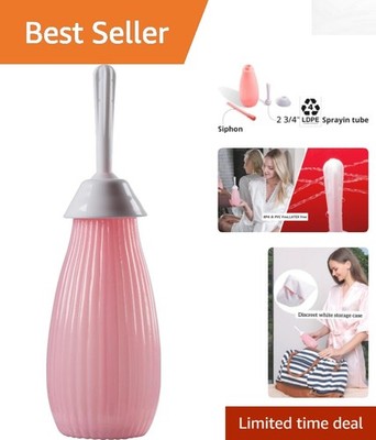Natural Vaginal Cleansing System - Eco-Friendly & BPA Free for Intimate Care
