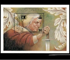 Grenadines 1992 - Columbus - Souvenir Stamp Sheet - Scott #1412 - MNH