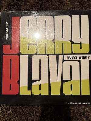 Jerry Blavat Guess What Vinyl LP Crimson-LP-501 Mono Sealed Mint Rare