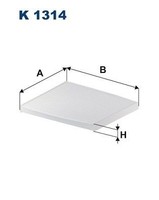 Filtron Filter, Innenraumluft K 1314 FüR Hyundai KIA