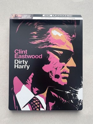 Dirty Harry (4K UHD Blu-ray, No Digital, Steelbook)  with DENTS