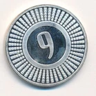 9 FINE MINT 1 TROY OUNCE 999 SILVER ROUND