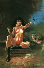 Harris Comics Vampirella 25th Anniversary Comic Book #1 (1996) Frank Frazetta