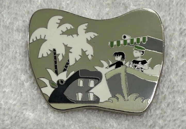 RARE WDI 1960's Disneyland Ride Pin Jungle Cruise LE 250