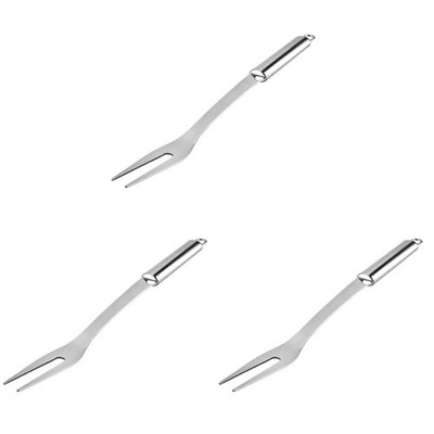 3 Count Fleischgabel Edelstahl Zubehör Grill Picknick-Fleischgabel
