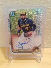 2022 Bowman - Chrome Prospect Autograph Branlyn Jaraba #CPA-BJ Speckle Free Ship