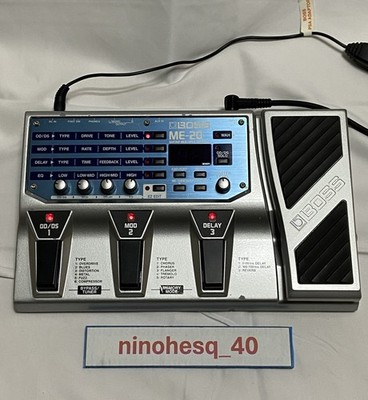 BOSS ME-20 multi-effects guitar pedal  Used Good