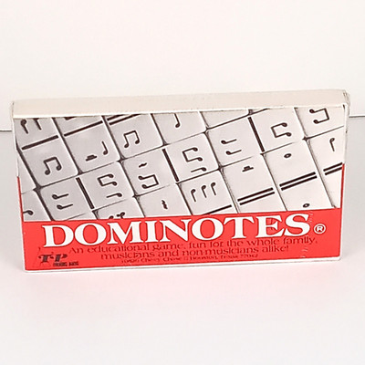 Dominotes Educational Music Notes Game Tiles 1978 TP Music Aids Teacher New