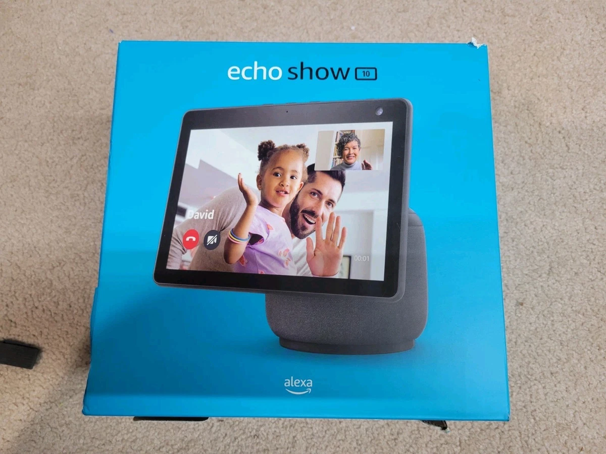 週末セール【未使用新品】Echo Show 10 (第3世代) ブラック Amazon Echo Show 10 エコーショー10 第3世代 モーション機能付き
