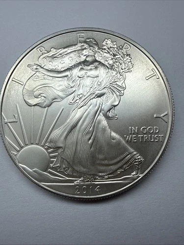 2014 American Silver Eagle 1  Tory Oz .999 Fine Silver Bu Uncirculated
