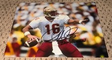 CHRIS WEINKE SIGNED 8X10 PHOTO AUTOGRAPH FLORIDA STATE FOOTBALL NOLES HEISMAN