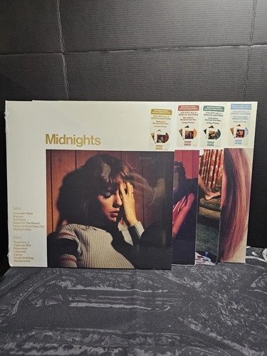 Taylor Swift - Midnights Vinyl All 4 Set Autographed And SEALED - Rare Limited!