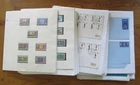Guernsey - Mint stamp collection, 1969 -1977 FDC, Air mail letter - Aerogramme