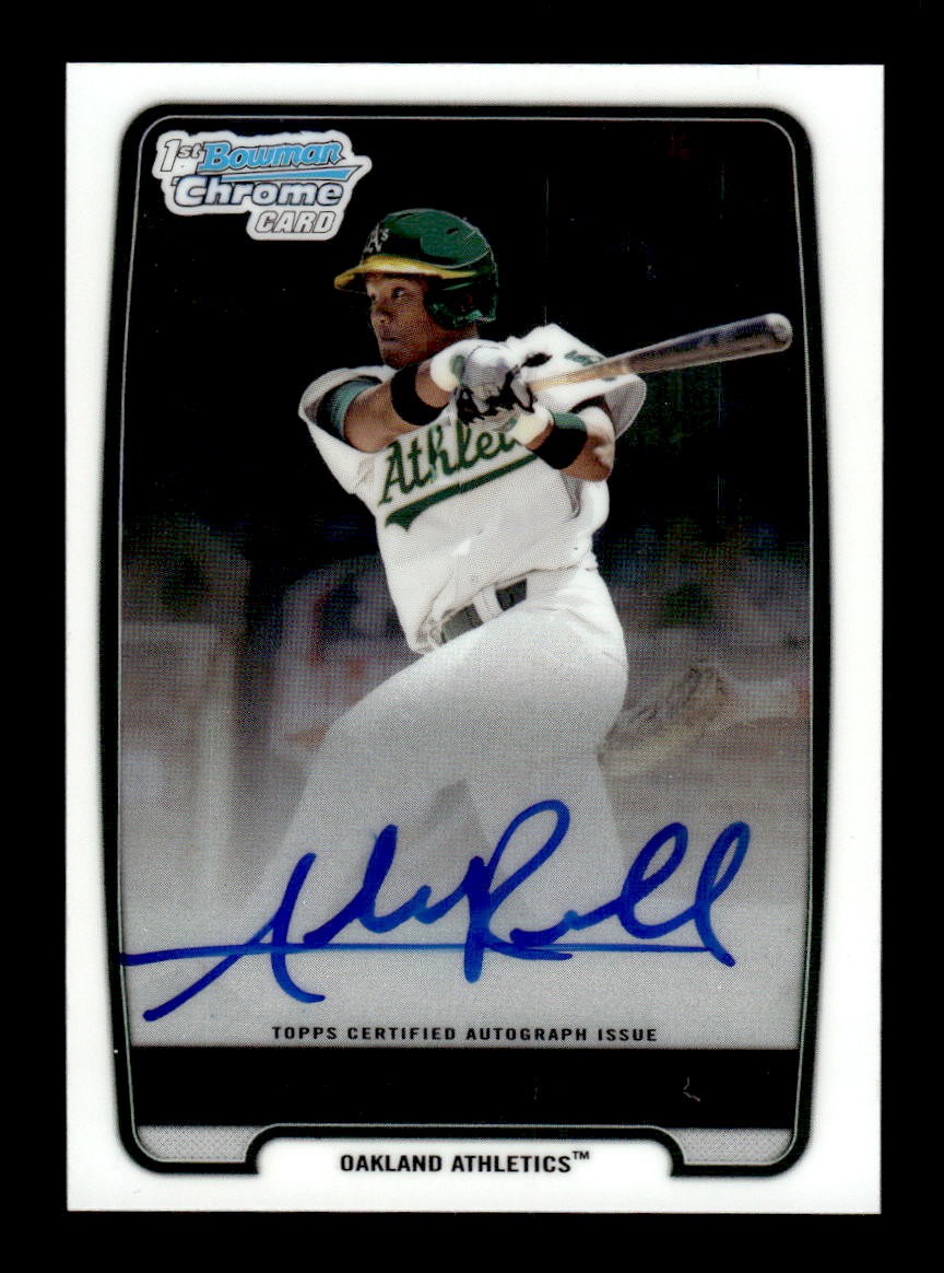 2012 Bowman Draft Picks & Prospects  Addison Russell Chrome Draft Pick Auto