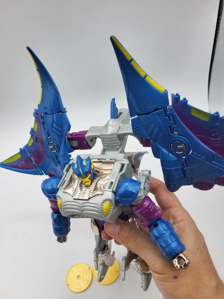 Hasbro Transformers Beast Wars Depth Charge Figure 1997 - Image 3 of 4