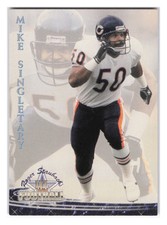 1994 Ted Williams Roger Staubach's NFL #11 Mike Singletary Chicago Bears