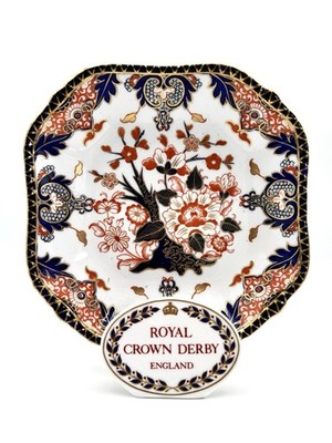 Royal Crown Derby Kings (Old Backstamp) - Square Tray/Serving Dish, 9'' 