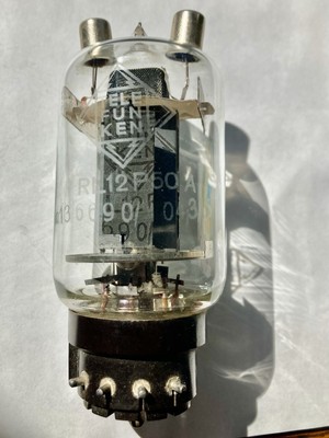 RL12P50/A  TELEFUNKEN TUBE. USED. Untested.