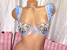For Love  Lemons Bra For Victoria  s Secret 32C Ruffled Bows 99