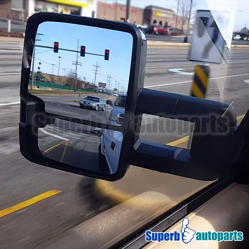 Fits 1988-2002 Tahoe C/K 1500 2500 3500 Power Heated Side Tow Mirrors LED Signal Foto 4 de 4