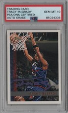 Tracy McGrady Cards and Autographed Memorabilia Guide 43