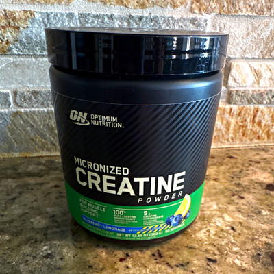 Optimum Nutrition Micronized Creatine Powder Blueberry Lemonade 12.6 oz