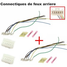2 Connettore Di Luce Fari Posteriori Compatibile Jumper Doblo Ducato Punto Boxer