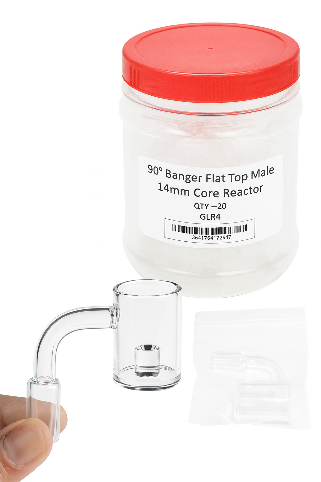 BANGER 14MM CORE REACTOR | TOB RB 90° | 3CT – Only $27.99 + FREE SHIPPING