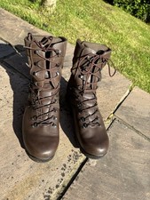 Altberg Jungle Army Combat Boots Brown 12M Microlite Soles