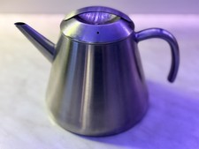 Teekanne Edelstahl doppelwandig, 1 Liter