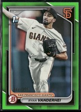 2024 Bowman #BP-15 Ryan Vanderhei Prospects Neon Green #/399
