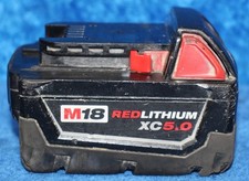Milwaukee M18 18-V Red Lithium XC5.0 Battery Pack 48-11-1850